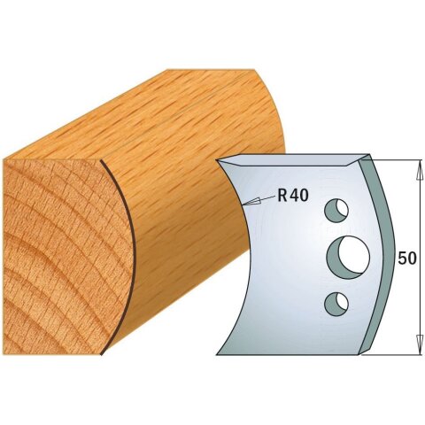 CMT SP Profilmesser (Paar) Profil-Nr. 555, 50 mm - C690.555