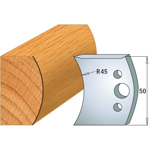 CMT SP Profilmesser (Paar) Profil-Nr. 556, 50 mm