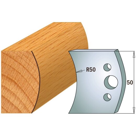 CMT SP Profilmesser (Paar) Profil-Nr. 559, 50 mm - 690.559