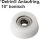 CMT Delrin®* Kugellager-Anlaufring, 10° konisch - D = 19 mm; B = 4,76 mm; Dicke = 6,8 mm - C791.041.00