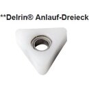 CMT Delrin®** Kugellager-Anlauf-Dreieck - D = 12,7...