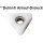 CMT Delrin®** Kugellager-Anlauf-Dreieck - D = 19 mm; B = 4,76 mm; Dicke = 7 mm