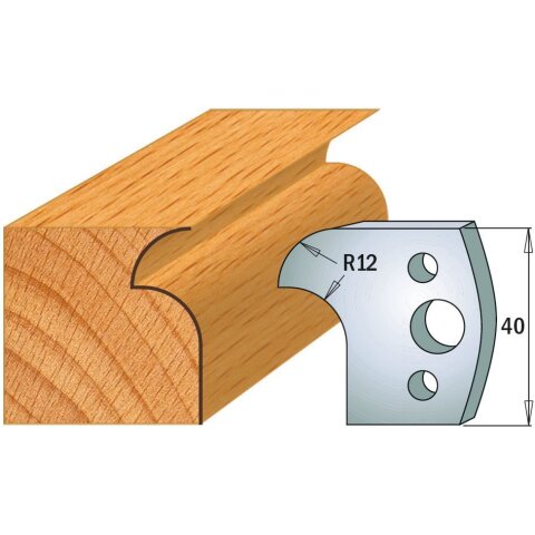 CMT SP Profilmesser (Paar) Profil-Nr. 005, 40 mm - C690.005