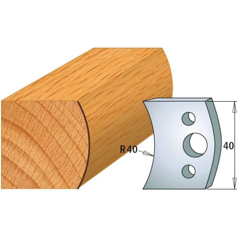 CMT SP Profilmesser (Paar) Profil-Nr. 008, 40 mm - C690.008