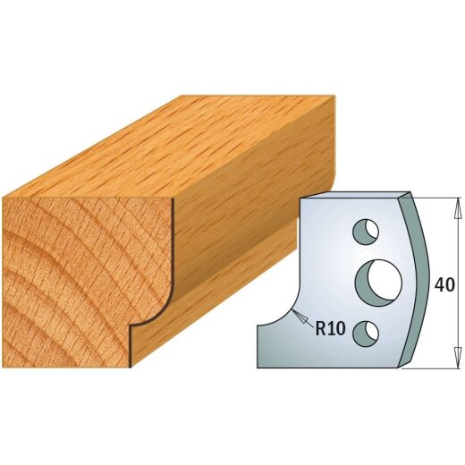 CMT SP Profilmesser (Paar) Profil-Nr. 013, 40 mm - C690.013