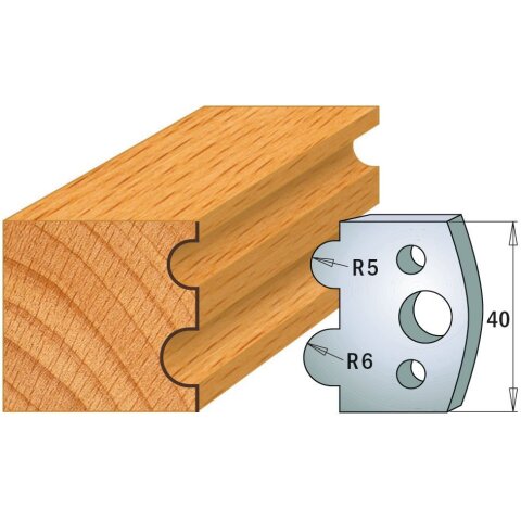 CMT SP Profilmesser (Paar) Profil-Nr. 030, 40 mm - C690.030