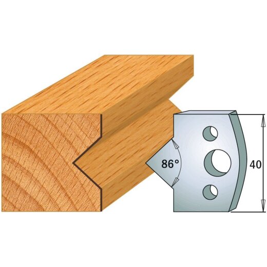 CMT SP Profilmesser (Paar) Profil-Nr. 035, 40 mm