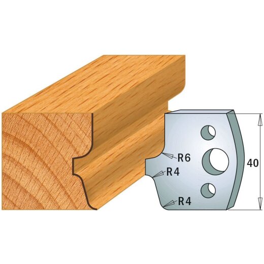 CMT SP Profilmesser (Paar) Profil-Nr. 041, 40 mm - C690.041
