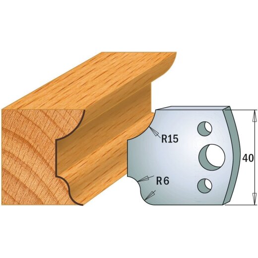 CMT SP Profilmesser (Paar) Profil-Nr. 044, 40 mm