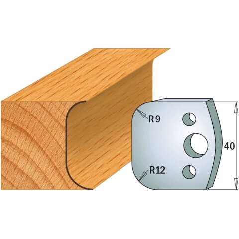 CMT SP Profilmesser (Paar) Profil-Nr. 050, 40 mm