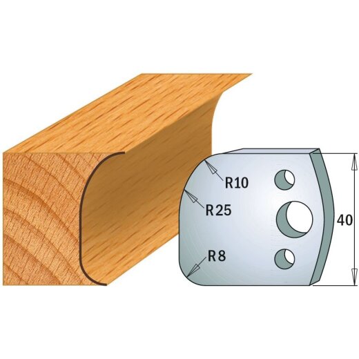 CMT SP Profilmesser (Paar) Profil-Nr. 062, 40 mm