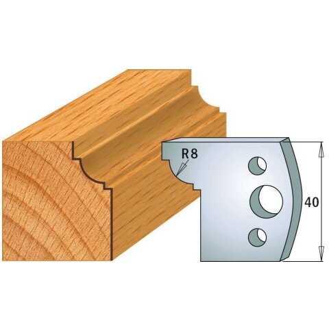 CMT SP Profilmesser (Paar) Profil-Nr. 067, 40 mm - C690.067