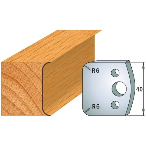 CMT SP Profilmesser (Paar) Profil-Nr. 069, 40 mm - C690.069