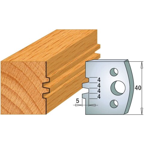 CMT SP Profilmesser (Paar) Profil-Nr. 075, 40 mm - C690.075