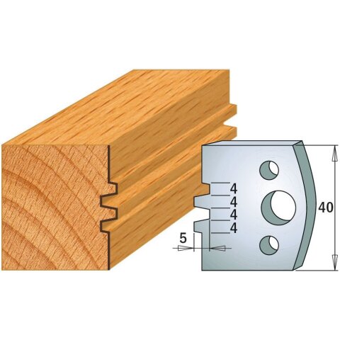 CMT SP Profilmesser (Paar) Profil-Nr. 075, 40 mm