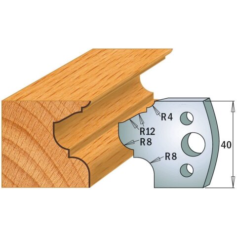 CMT SP Profilmesser (Paar) Profil-Nr. 089, 40 mm - C690.089