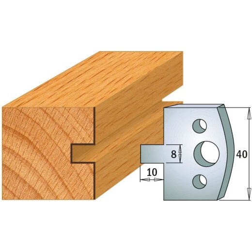 CMT SP Profilmesser (Paar) Profil-Nr. 094, 40 mm - C690.094