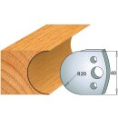 CMT SP Profilmesser (Paar) Profil-Nr. 131, 40 mm