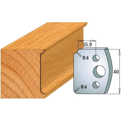 CMT SP Profilmesser (Paar) Profil-Nr. 171, 40 mm