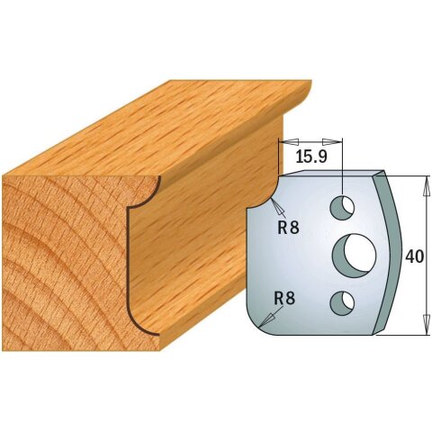 CMT SP Profilmesser (Paar) Profil-Nr. 174, 40 mm