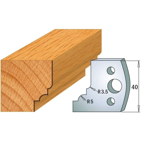 CMT SP Abweiser (Paar) f&uuml;r Profil-Nr. 020 (C690.020,...