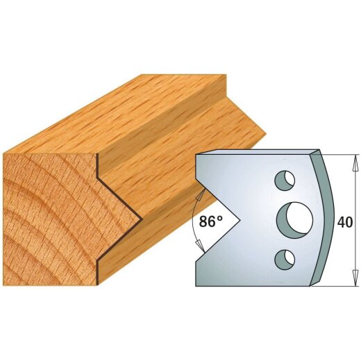 CMT SP Abweiser (Paar) für Profil-Nr. 034 (C690.034, 40 mm)