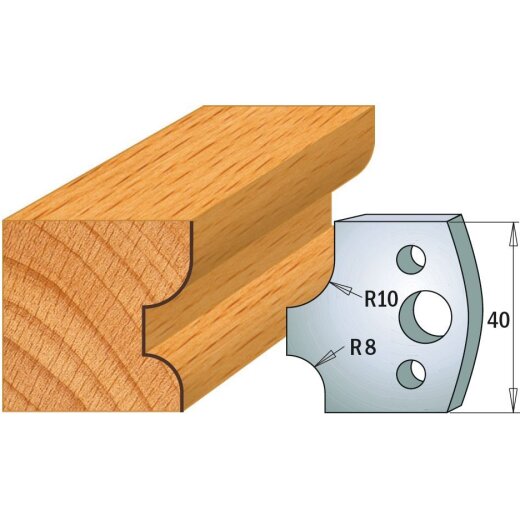 CMT SP Abweiser (Paar) für Profil-Nr. 040 (C690.040, 40 mm)