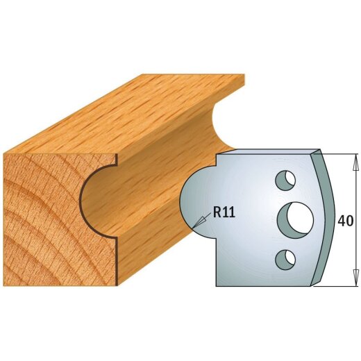 CMT SP Abweiser (Paar) für Profil-Nr. 093 (C690.093, 40 mm)