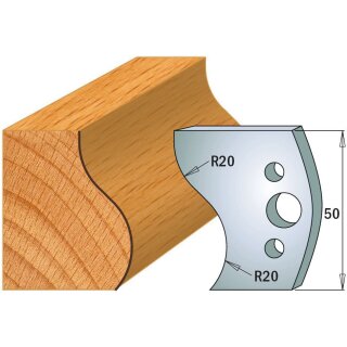 CMT SP Profilmesser (Paar) Profil-Nr. 571, 50 mm