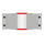 CMT Bohrungs-Reduzierung (Paar) D = 19,05 mm; B = 12,7 mm