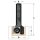 CMT WPL Nutfräser zum Eintauchen - D = 19 mm; I = 12 mm; L = 45 mm; S = 8 mm - C655.190.11
