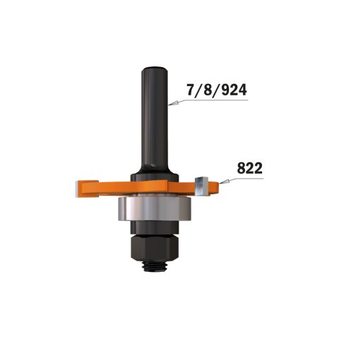 CMT S6mm Aufnahmedorn mit Anlaufring für Serie...