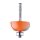 CMT HW Hohlkehlfräser mit Anlaufring - R = 4,75 mm; D = 22,2 mm; I = 12,7 mm; S = 6 mm
