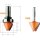 CMT HW Schriftfräser 60° ohne Anlaufring - D = 25,4 mm; I = 19 mm; A = 60°; S = 6 mm