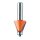 CMT 15° Chamfer cutter "736.130.11" Z2 carbide 19x11.50/54.90mm S6mm ball bearing guide
