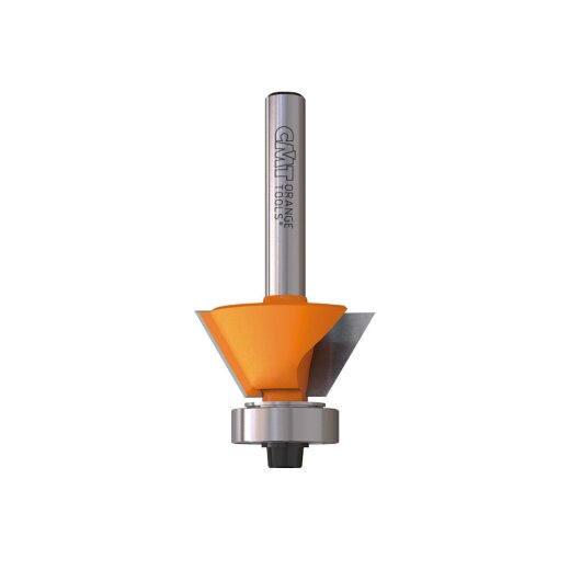 CMT 30° HW Fasefräser mit Anlaufring D = 27 mm; I = 9 mm; S = 6 mm