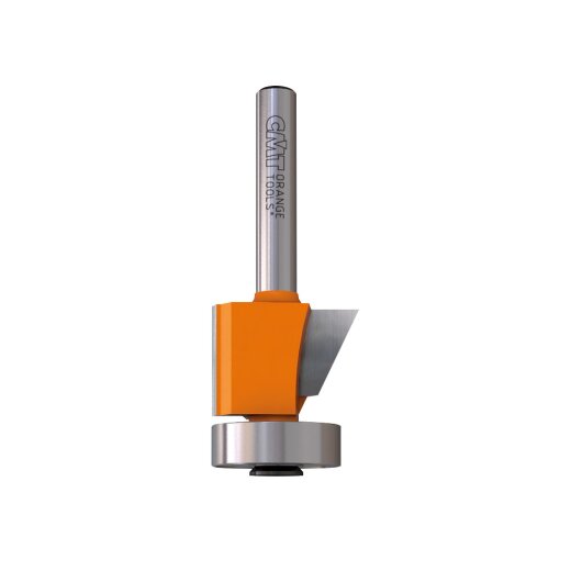 CMT 25° HW Fase- und Bündigfräser mit Anlaufring D = 19 - 24,5 mm; I = 16 mm; S = 8 mm