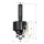 CMT HW Wendeplatten Abrundfräser mit Anlaufring - R = 5 mm; D = 28,6 mm; I = 19,5 mm; L = 63 mm; S = 8 mm - C661.050.11