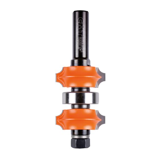 CMT HW Doppelabrundfräser verstellbar D=34 mm; T1=11,1-31,75 mm R=3-2 mm L=100 mm S=12 mm - C900.622.11