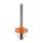 CMT HW Auskehlfräser mit Anlaufring R 5mm D 22,7mm I 10mm S 6mm