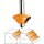 CMT HW Römischer Profilfräser mit Falz - R = 6,4 mm; D = 42,8 mm; I = 18,5 mm; S = 8 mm - C941.380.11