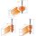 CMT HW Multiformfräser mit Anlaufring - D = 47,5 mm; I = 28,5 mm; S = 12 mm - C956.501.11