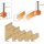 CMT HW Profil-Systemfräser - D = 31,7 mm; I = 23 mm; S = 12 mm - C956.852.11