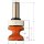 CMT HW Griffleistenfräser mit Schaft-Anlaufring - R1 = 9,5 mm; R2 = 12,7 mm; D = 38,1 mm; I = 35 mm; S = 12 mm - C955.805.11B