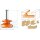 CMT HW Griffleistenfräser - D = 38,1 mm; I = 20,7 mm; R1 - R = 1,8 - 6,0 mm; T1 = 18 mm; S = 8 mm - C955.103.11