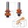 CMT HW Konter- und Profilfräser-Set (2 teilig) - D = 28,7 mm; T = 16 mm / 22 mm; S = 8 mm - C991.012.11