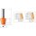 CMT HW Fasefräser mit Delrin-Anlaufring - A = 10°; I = 25,4 mm; D = 28,5 mm; S = 12 mm - C980.551.11