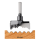 CMT HW Rosettenbohrer - D = 54 mm; L = 67,3 mm; S = 9,5 mm