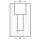 CMT Bohrer mit 90°-Senker - d = 5 mm; D = 15 mm; D2 = 14 mm; S = 10 mm