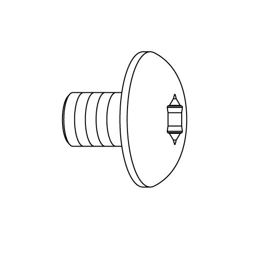 CMT Torxschraube, M4x6x8,2mm